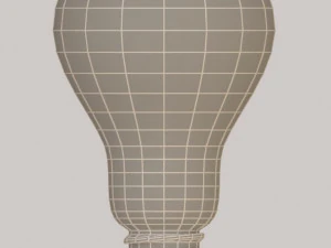 L&acirc;mpada el&eacute;trica Modelo 3D