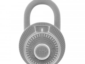 Code lock 3D Model