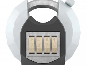 Bloqueio de c&oacute;digo Modelo 3D