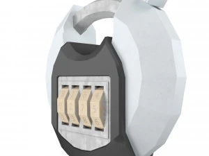 Bloqueo de c&oacute;digo Modelo 3D