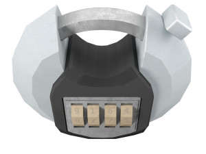 Code lock 3D 模型