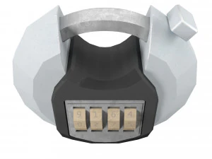 Bloqueo de c&oacute;digo Modelo 3D