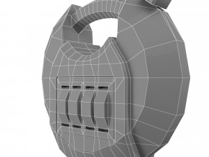 Code lock 3D 模型