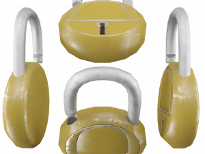 Padlock 3D 모델