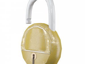 Padlock 3D Модель
