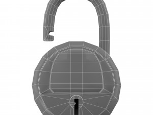 Padlock 3D Модель