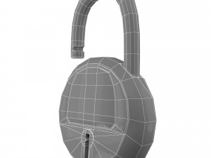 Padlock 3D Модель