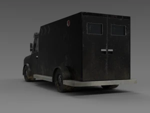 old rusty truck 3D Model