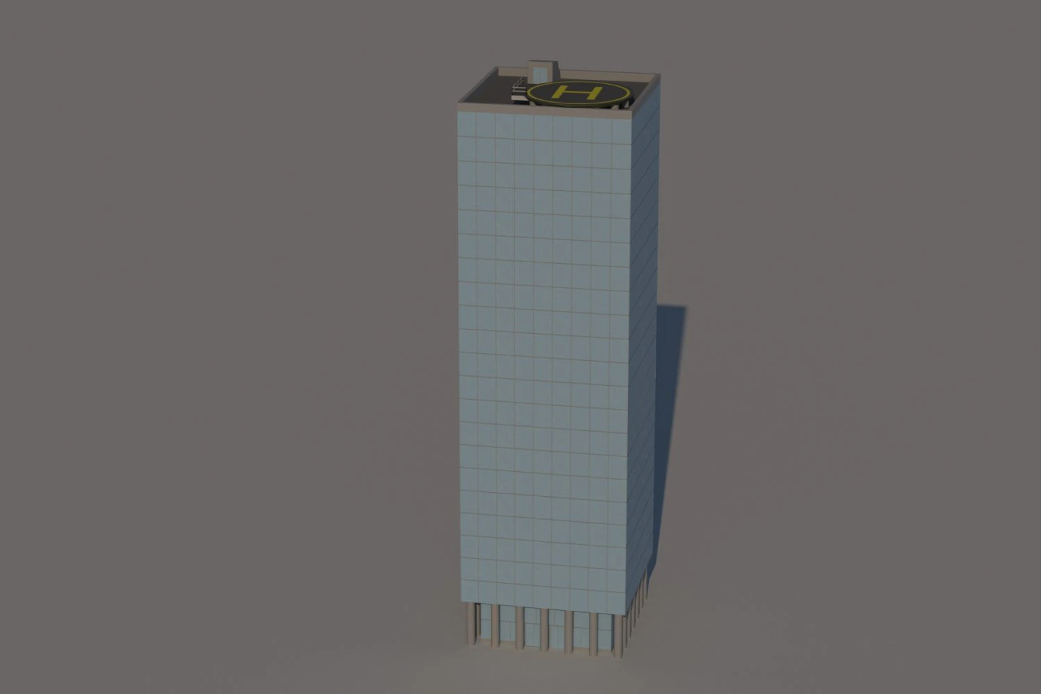 skyscrapper 3D Model .c4d .max .obj .3ds .fbx .stl .blend 