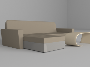 sofa Modello 3D