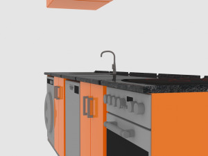 kitchen 3D मॉडल