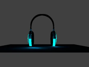 auriculares 3D Model