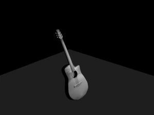 guitar 3D Model