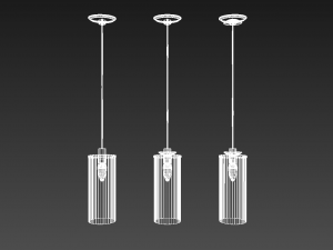 hanging lamp variation 01-03 3D मॉडल