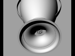 european champions league cup 3D Model