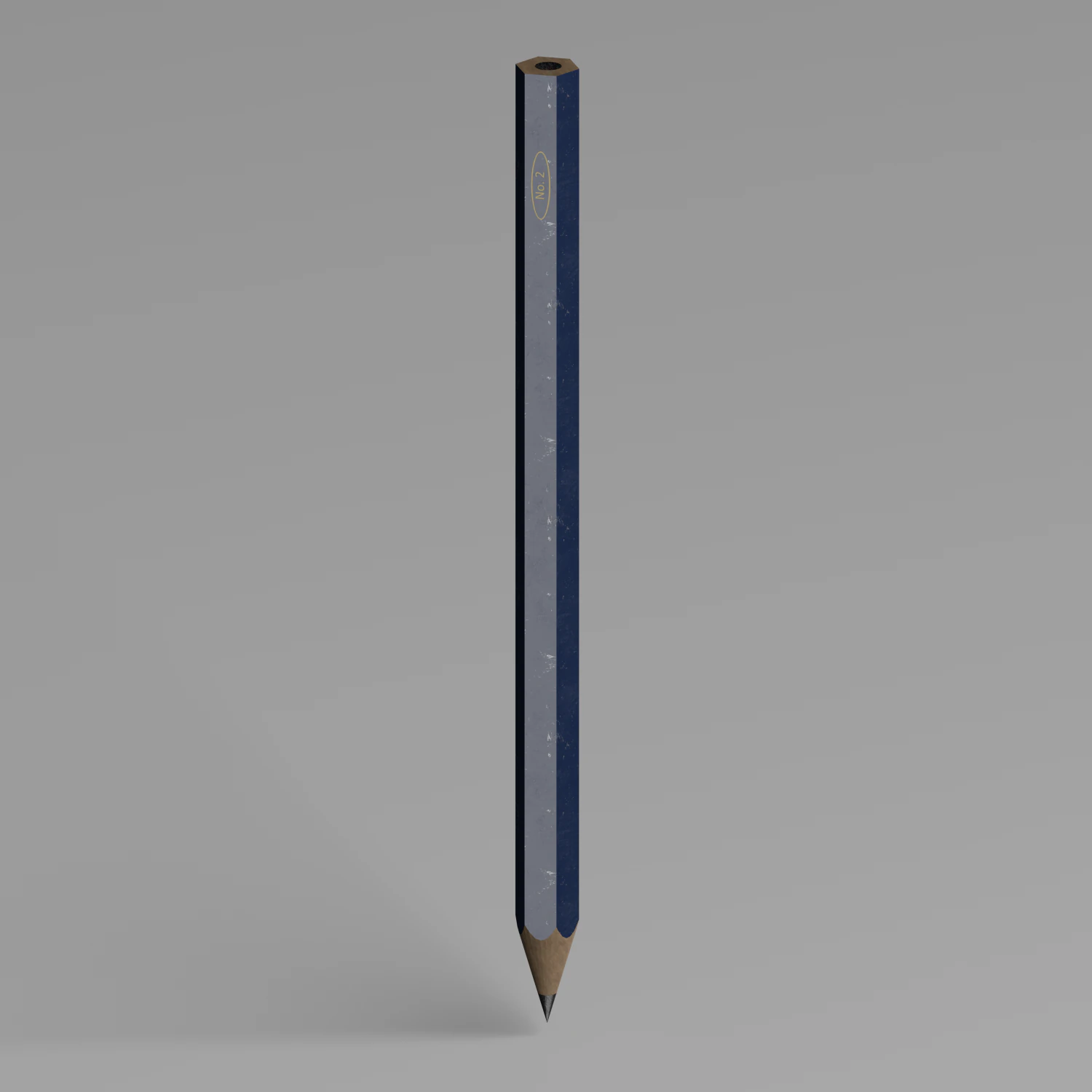 pencil 3D Model .c4d .max .obj .3ds .fbx .stl .blend 