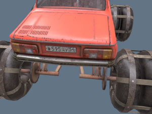 ज़ापोरोज़ेक ज़ज़ 968m 4k 3D मॉडल