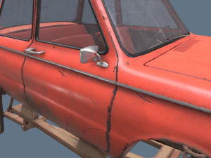 ज़ापोरोज़ेक ज़ज़ 968m 4k 3D मॉडल