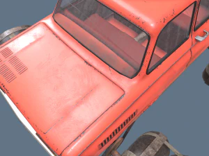 ज़ापोरोज़ेक ज़ज़ 968m 4k 3D मॉडल