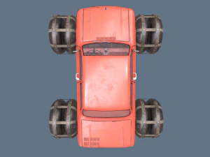 ज़ापोरोज़ेक ज़ज़ 968m 4k 3D मॉडल