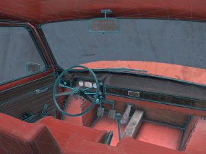 ज़ापोरोज़ेक ज़ज़ 968m 4k 3D मॉडल