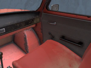 ज़ापोरोज़ेक ज़ज़ 968m 4k 3D मॉडल