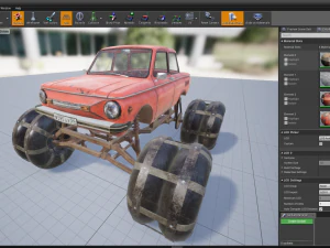 ज़ापोरोज़ेक ज़ज़ 968m 4k 3D मॉडल