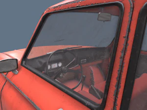 ज़ापोरोज़ेक ज़ज़ 968m 4k 3D मॉडल