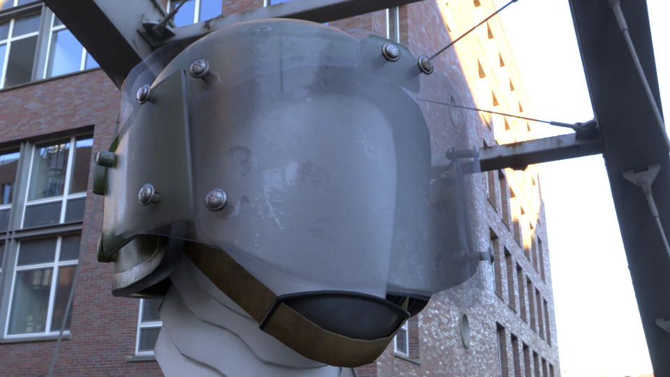military russian helmet zsh-1-2 4k 3D Model .c4d .max .obj .3ds .fbx .stl .blend 