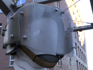 military russian helmet zsh-1-2 4k 3D Model