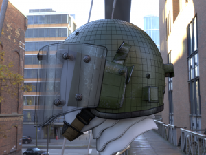 military russian helmet zsh-1-2 4k Modello 3D