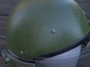 military russian helmet zsh-1-2 4k 3D Model