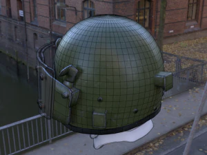 military russian helmet zsh-1-2 4k 3D Model