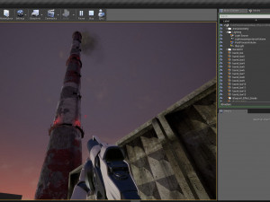 chimney tez industrial 4k Modelo 3D