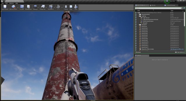 chimney tez industrial 4k Modelo 3D .c4d .max .obj .3ds .fbx .stl .blend 