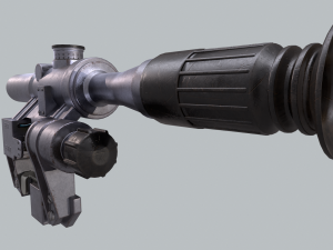 rifle scope pso-1 Modello 3D