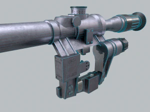 rifle scope pso-1 3D Model