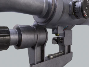 rifle scope pso-1 3D Model