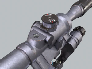 rifle scope pso-1 3D Model