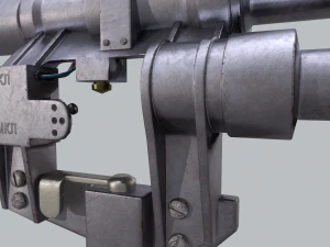 rifle scope pso-1 3D Model