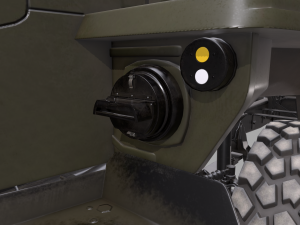 russian military truck ural-4320 3D मॉडल