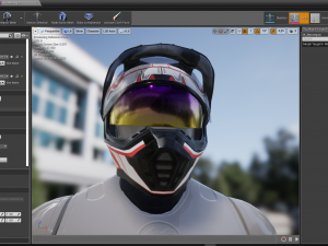motocross helmet 4k 3D Model