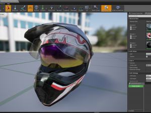 motocross helmet 4k 3D Model