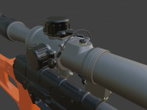 vss vintorez 3D Model