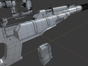 vss vintorez 3D Model