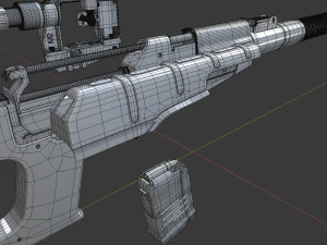 vss vintorez 3D Model