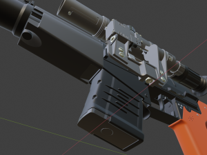 vss vintorez 3D Model
