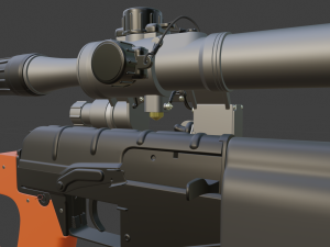 vss vintorez 3D Model