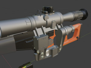 vss vintorez 3D Model