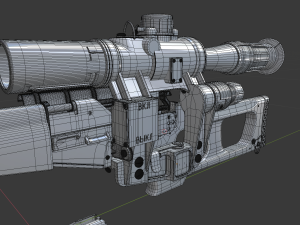 vss vintorez 3D Model